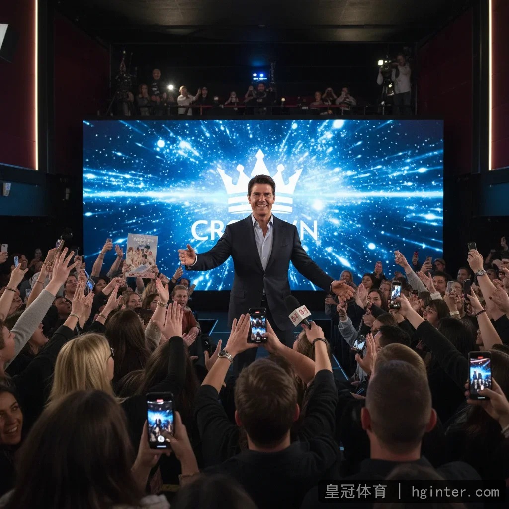 汤姆·克鲁斯现身伦敦影院宣传新片，引爆粉丝热潮