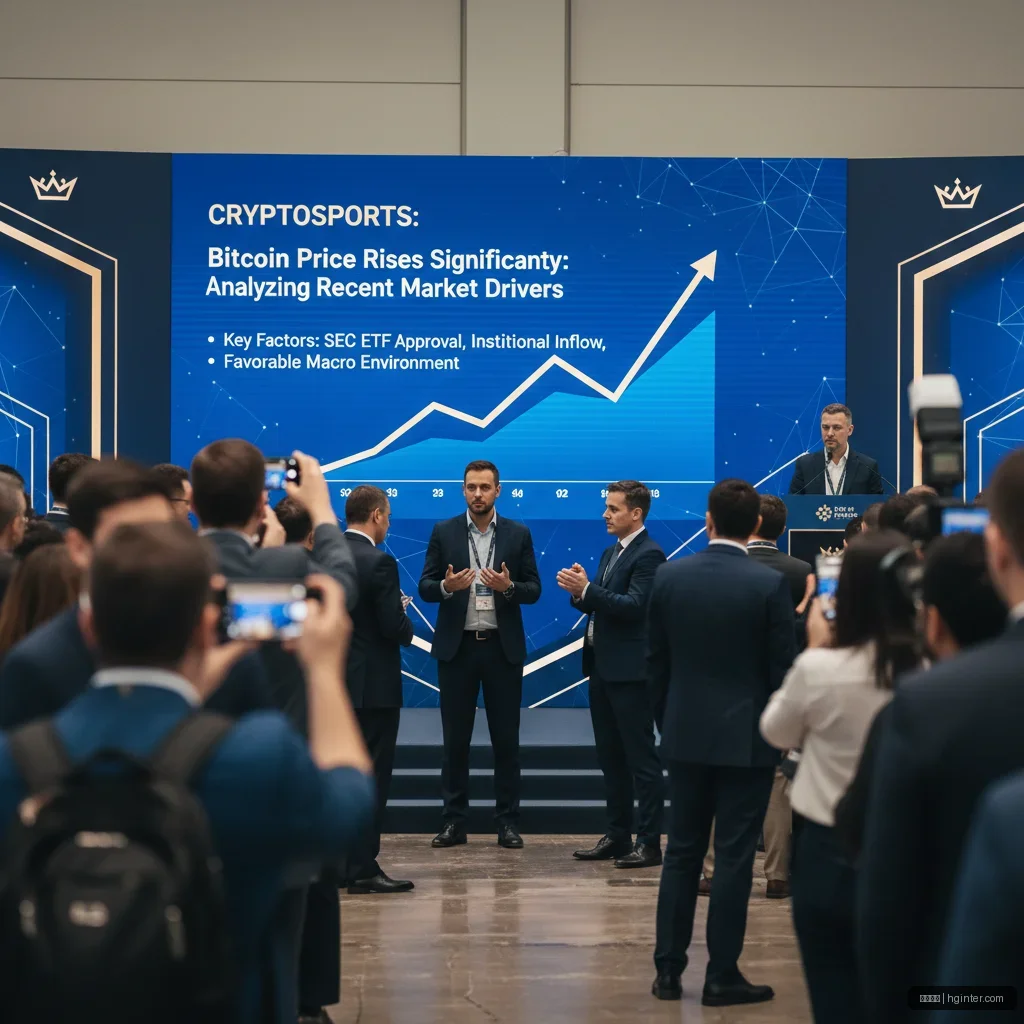 皇冠体育 - 比特币走势大涨：解读近期市场驱动因素 配图1